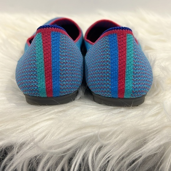 Rothy’s Bluebell Triple Stitch The Loafer SZ 7 - Picture 9 of 11